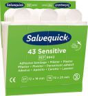 Cederrroth  Salvequick Nachfüllpack 6 x 43 Pflaster Sensitive