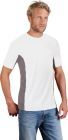 Promodoro Funktions Polo Shirt Kontrast weiß grau Gr.L