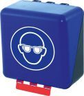 Gebra Aufbewahrungsbox SECU Midi Standard für Augenschutz blau