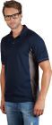Promodoro Funktions Polo Shirt Kontrast navy grau Gr.XL