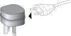 Magic HV-Adapter v.Eurofl.zu UKTYPG(2)-CEE7/16 Adapt.
