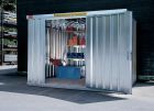 Säbu Materialcontainer MC 1400 verzinkt zerlegt 4,00 m