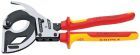 Knipex Kabelschneider Ratsche 320mm VDE 2K-Hülle