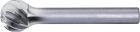 Pferd Frässtift HM KUD 0807 INOX 6mm 8x 7,0mm