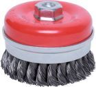Fortis Topfzopfbürste Stahldraht100x0,8mm gezopft