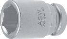 ASW Kraft-Steckschlüssel-Einsatz 1/4"13mm