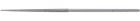 Pferd Diamant-Nadelfeile 140mm rund
