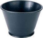 Pariere PVC-Gipsbecher schwarz Gr.8 konisch