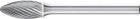 Pferd Kleinfrässtift HM 3B 0307 53mm 3x 7 mm