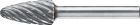 Pferd Frässtift HM RBF 0820 STEEL6mm 8x20 mm