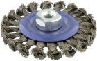 Osborn Rundbürste Stahldraht 115x12mm M14x2 gezopft