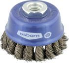 Osborn Topfbürste Stahld. M14 75x0,50mm gezopft