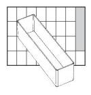 Raaco Facheinsatz A9-3 H47xB39xT163 mm