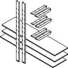 Säbu Lagerregal für MC 2000 mm 3 Holzböden 2000 x 500 mm