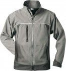 Elysee Jacke Beta, Softshell, Gr.XXL, grau/schwarz