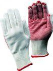 Fortis Strickhandschuhe Packer,gen.Gr. 10, weiß