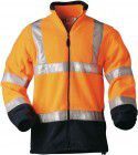 Elysee Warn-Fleecejacke BenediktGr. XL, orange/marine
