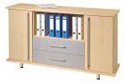 Hammerbacher Sideboard 2 Schubladen Ahorn