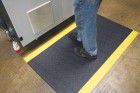 Coba Anti-Ermüdungsmatte 0.6m x 0.9m, schwarz/gelb