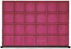 Anke Kleinteilekästen 24x für Schubladen 150x150mm