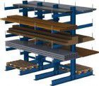 Meta Kragarmregal 4 Felder IPE180 ds 3000 x 1000 mm