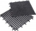 Miltex Yoga Grid Platte (4 St) 50 x 50 cm Schwarz