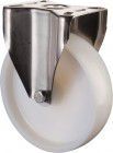 Bockrolle EdelStahl Rad-d 200mm 300KG Tragf.