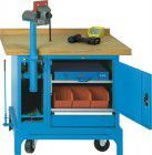 Lokoma Mobile Werkbank FMW100/T o.Kabelaufroller RAL5012