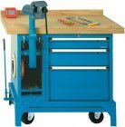 Lokoma Mobile Werkbank FMW100/3 m.Kabelaufroller RAL5012