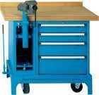 Lokoma Mobile Werkbank FMW100/4 o.Kabelaufroller RAL5012