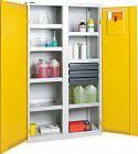 Stumpf Umweltschrank BASIC plus 1800x1000x500 blau 7W