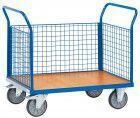 FETRA Dreiwandwagen Transportwagen Draht 850x500 mm 400 kg