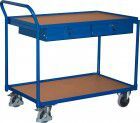 Variofit Tischwagen 250 kg 1000x600 mm 2 Böd./Schubl