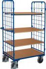 Variofit Etagenwagen 500 kg 2 Wand4 Böden Lad. 1200x800 mm