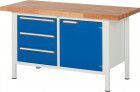 RAU Werkbank B1500xT900 m.3 Sbl. 180/1 FT 540, gr