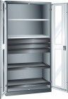 LISTA Flügeltürschrank 7035 1950x1000x580mm
