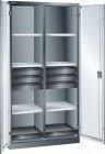 LISTA Flügeltürschrank 7035 1950x1000x580mm