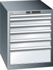 LISTA Schubladenschrank 75 grm/H700,6SL50/2x75,100/200