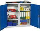 Stumpf Werkzeugschrank 2 SL 4FB 1000x1000x500mm grau/blau