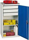 Stumpf Materialschrank 2000 1000x500x500 gr/bl 1 FB