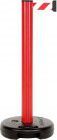 Via Guide Kst.-Pfosten Outdoor r/s, Gurt L3700mm schwarz