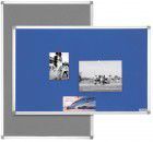 Magnetoplan Textilboard grau 1200 x 900 mm