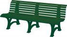 Blome Bank Mod. Borkum 4 Sit grün 200 cm