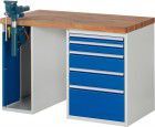 RAU Werkbank Modell 7511 1250x900x840