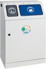 Stumpf Sortsystem Duplex, 1x30 1x60 Liter anthrazit,blau