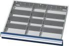 Forum Metalleinteilungen FS7 75mm 20 Fächer für Schubladen