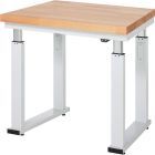 RAU Werkbank adlatus Buche stufenlos verstellbar 750x700x740-1140mm