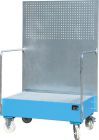 Bauer Auffangwanne mit Lochplatte LPW 200-2 lackiert RAL 5012