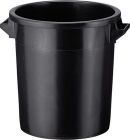 Alpha Kunststoff Tonne schwarz Inhalt 35 Liter
