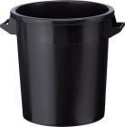 Alpha Kunststoff Tonne schwarz Inhalt 50 Liter